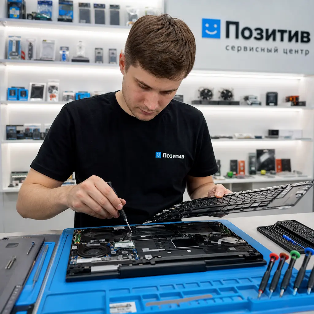 заменить клавиатуру на ноутбуке Samsung в Коломне