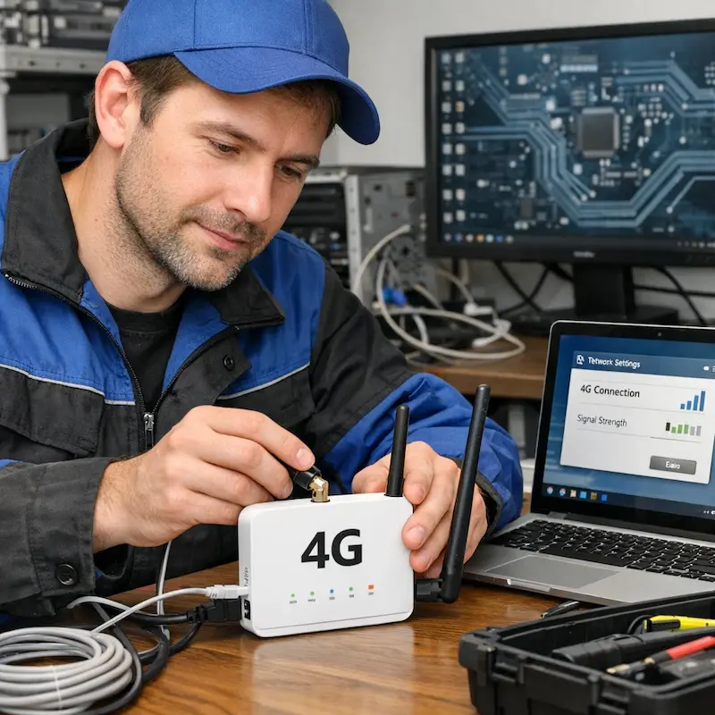 Настройка 4G модема в Коломне