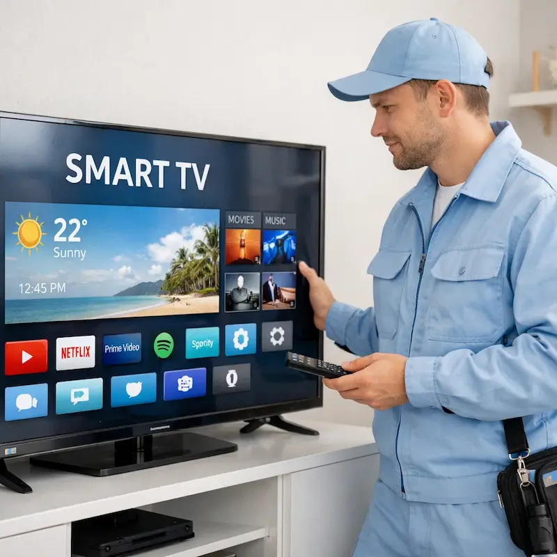 Настройка Smart TV в Коломне