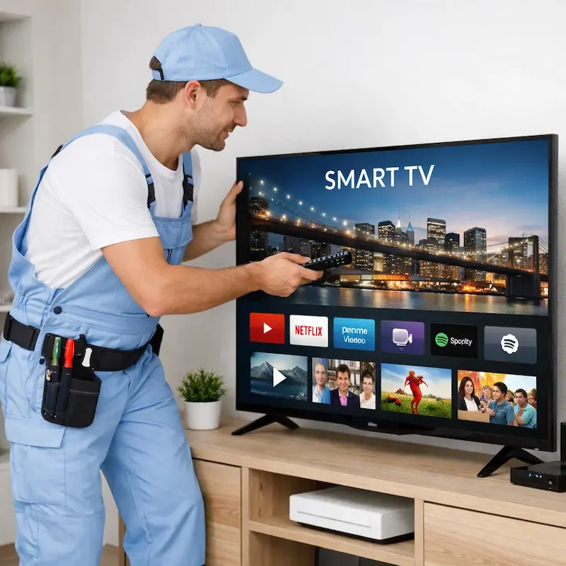 Как вызвать мастера для настройки Smart TV в Коломне