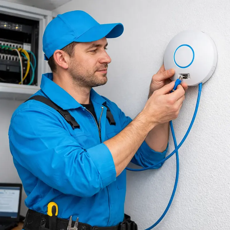 Подключение точки доступа в Коломне