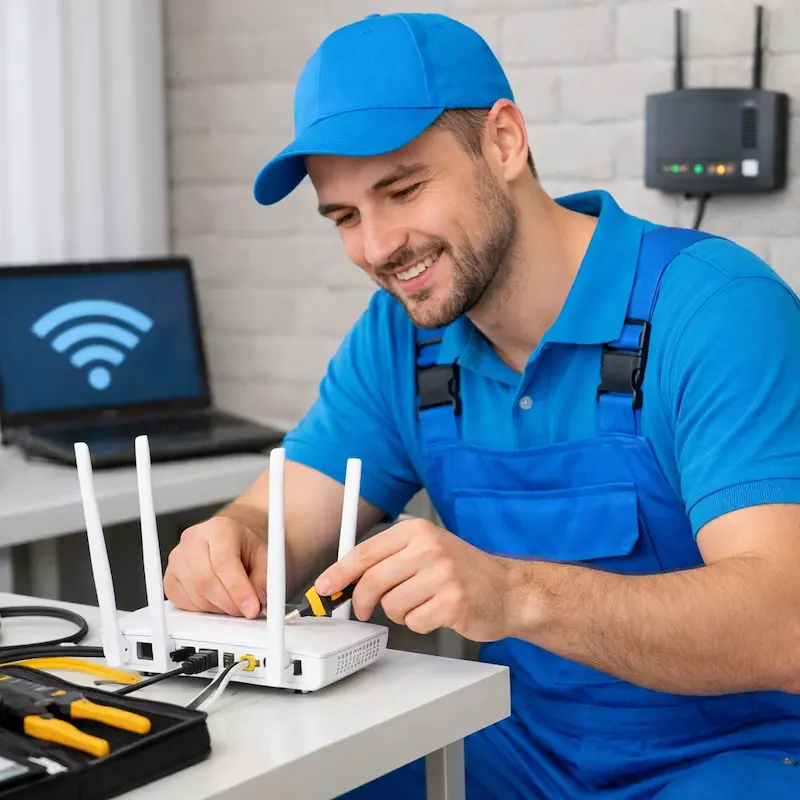 Настройка Wi - Fi в Коломне