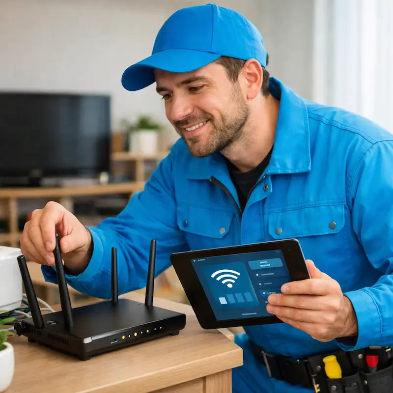 Настройка Wi-Fi для квартиры, дома и офиса в Коломне