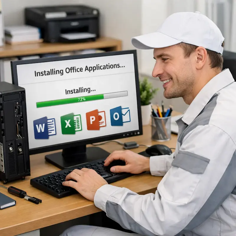 Установка и настройка программ на компьютере в Коломне