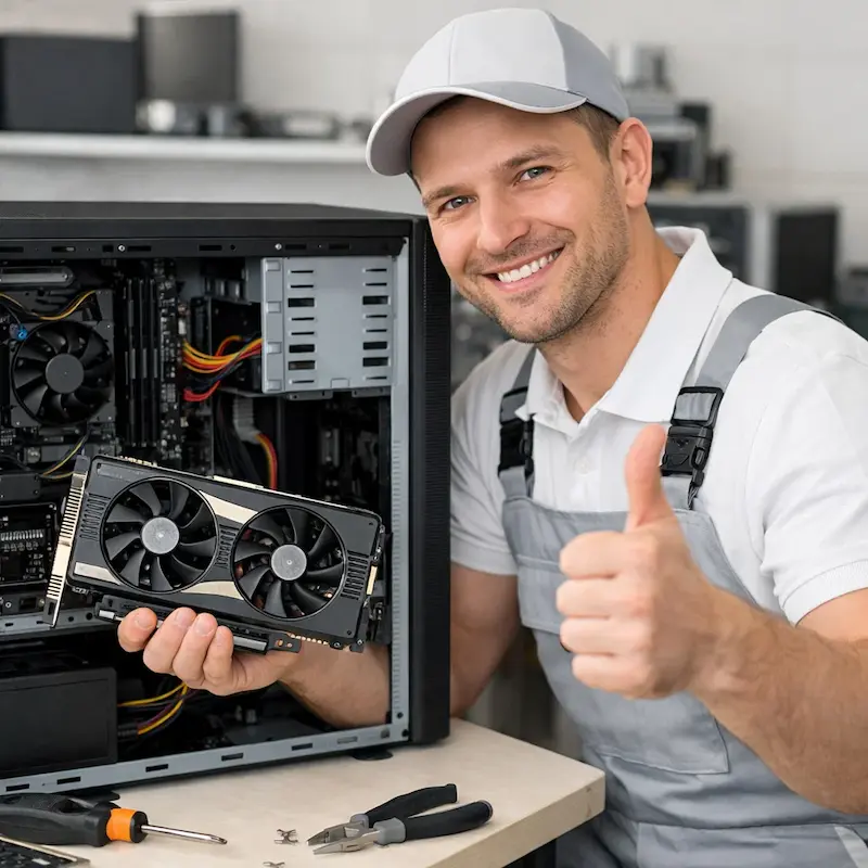 Замена видеокарты ПК в Коломне