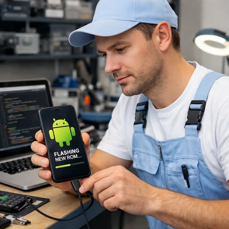 Прошивка Android в Коломне