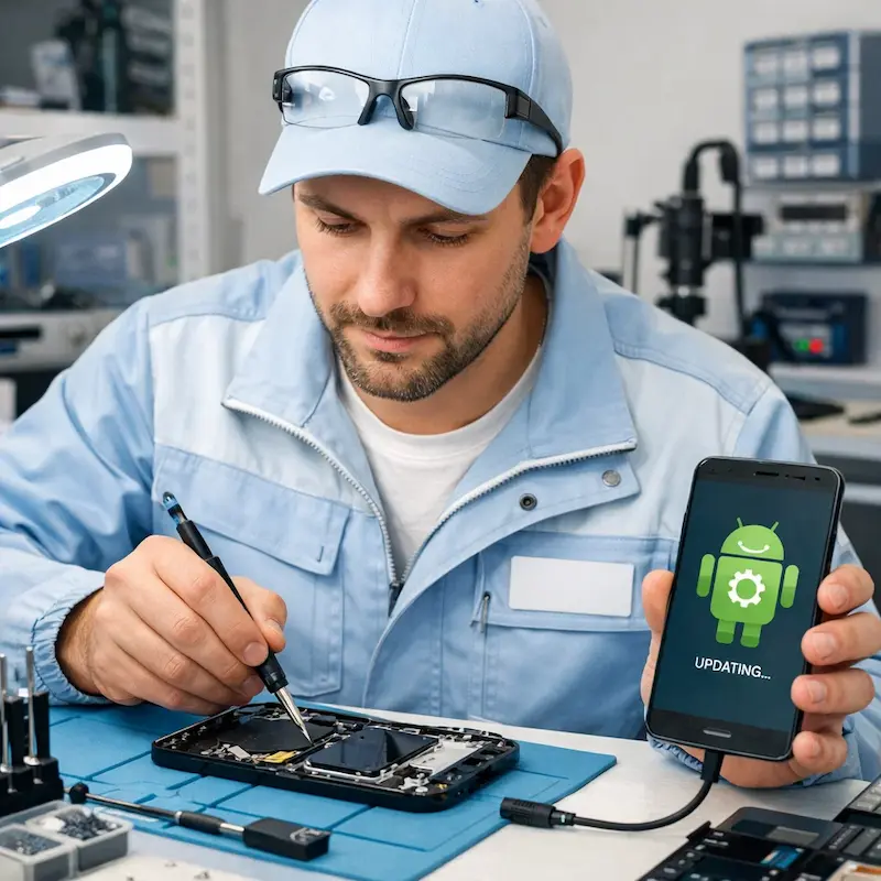 Настройка системы Android в Коломне