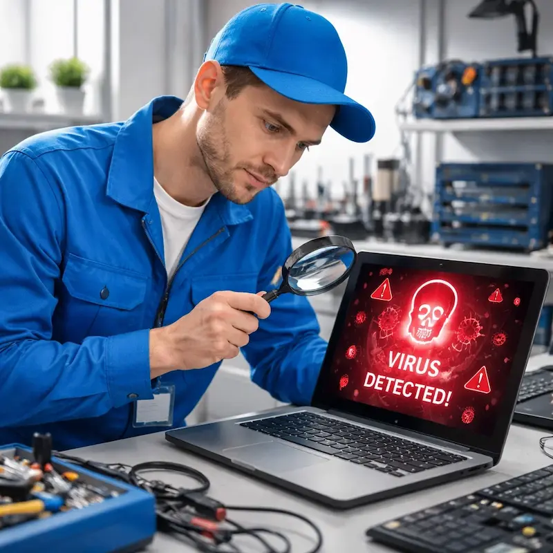 Поиск компьютерных вирусов в Коломне